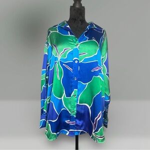 Entro Oversized Button Down EUC